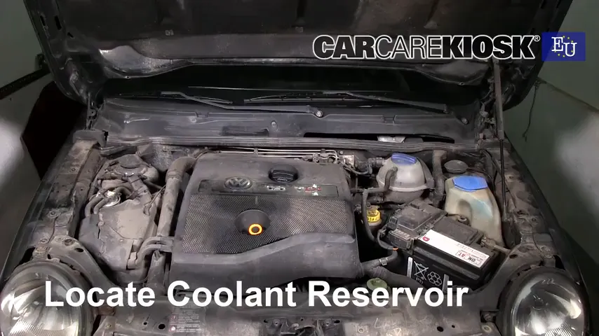 1999 Volkswagen Lupo TDI 1.4L 3 Cyl. Turbo Diesel Coolant (Antifreeze) Fix Leaks